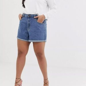 LIQUOR N POKER High Waisted Boyfriend Denim Jean Shorts